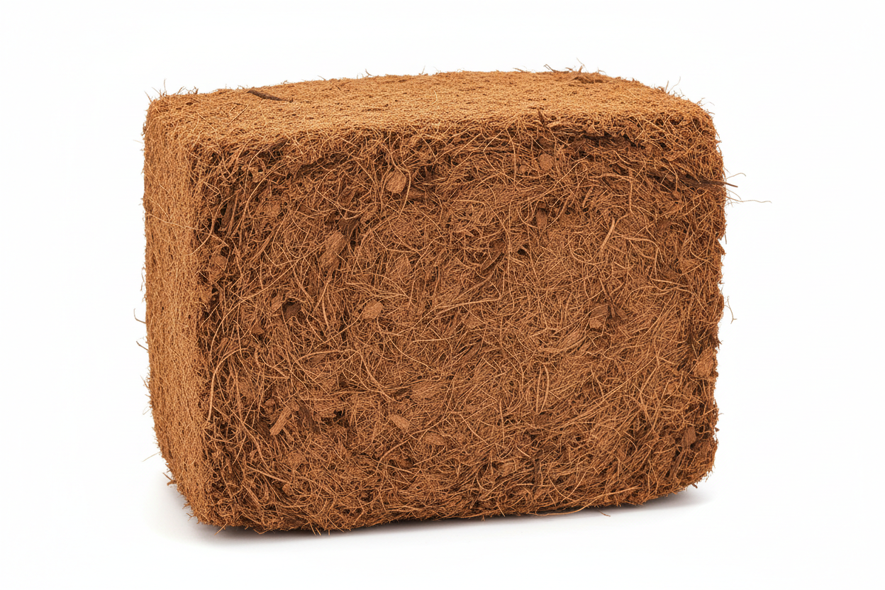 Natural Coconut Fiber (Coir) Bale